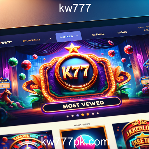 Os Jogos Mais Vistos no kw777: Entenda o Sucesso dos Títulos em Alta